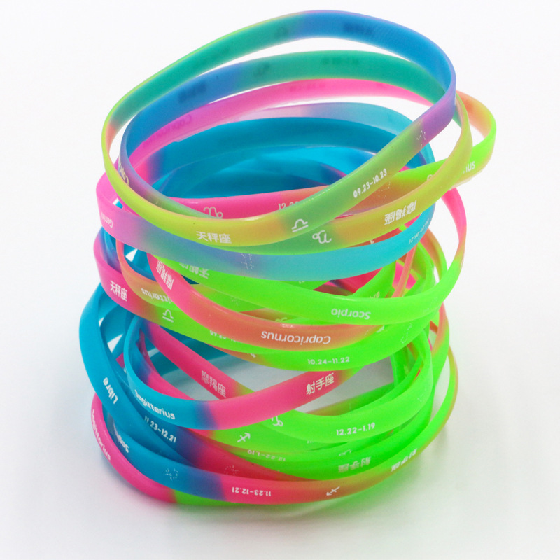 1 pieces Random color matching new creative decoration PVC bracelet